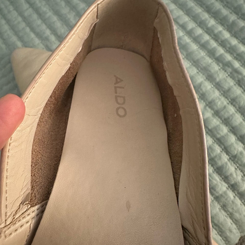Aldo Beige Flats Size 7 - Picture 9 of 12